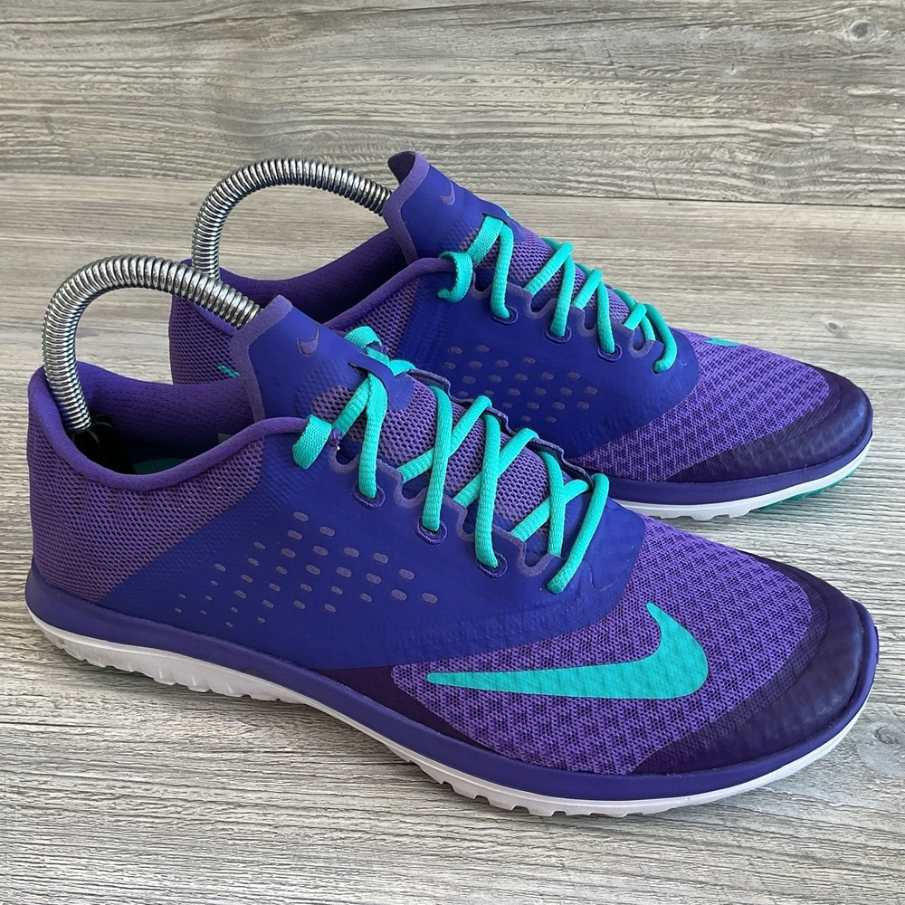 Nike Fitsole Womens Size 8 FS Lite Run 684667-500 Purple Running Shoes Sneakers